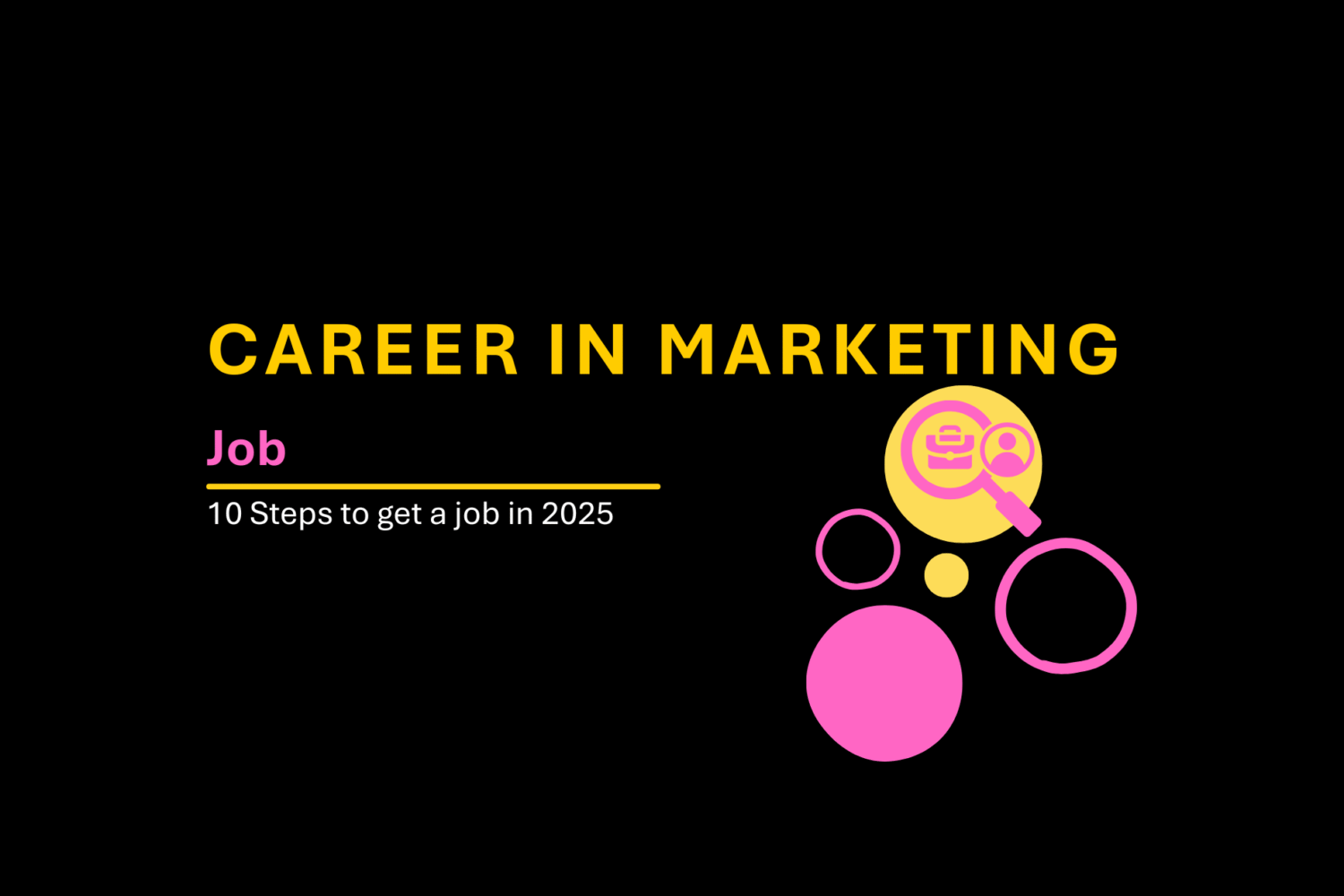 10 Steps to Get a Marketing Job in a Tough 2025 Market