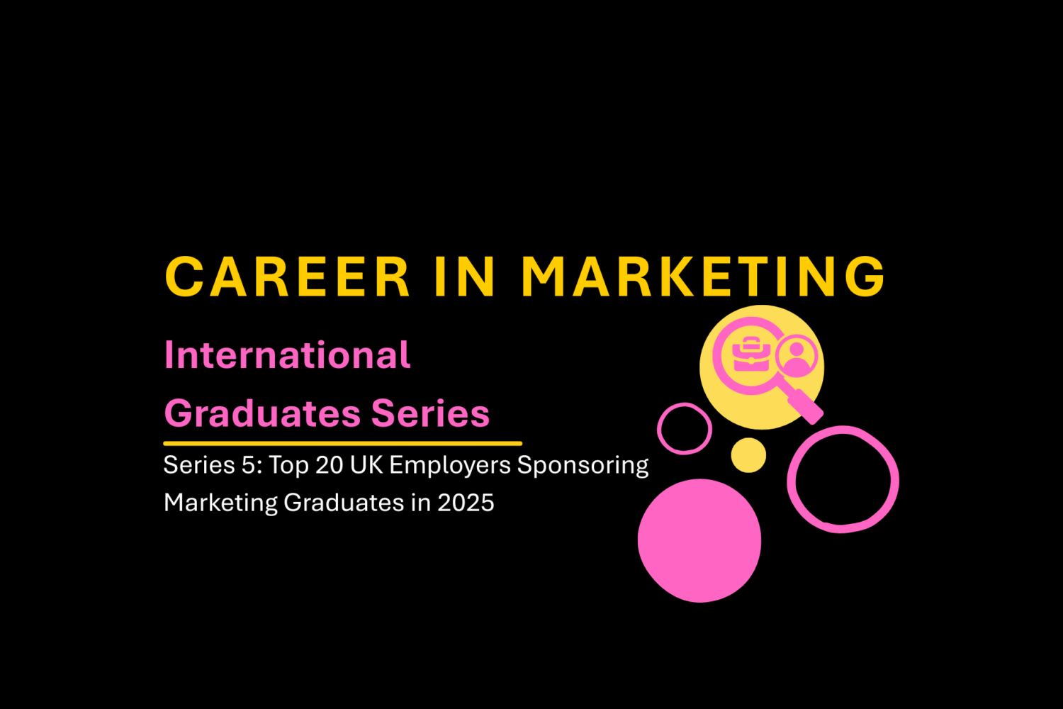 International Job Series 5: Top 20 UK Employers Sponsoring Marketing Graduates in 2025